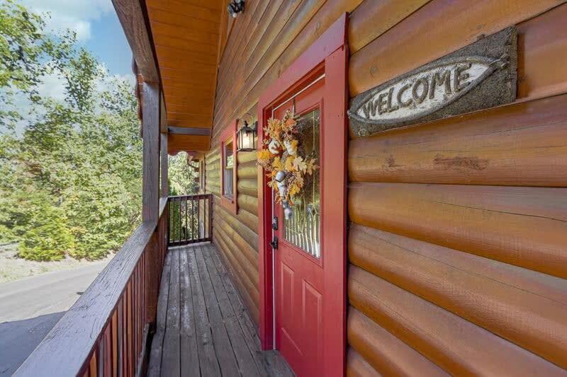 Movie Theater Hot Tub View Mountain Escape Villa Gatlinburg Buitenkant foto